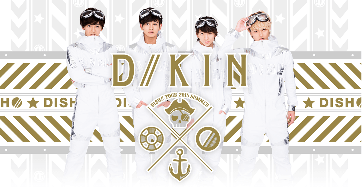 DISH// TOUR 2015 SUMMER D//KIN