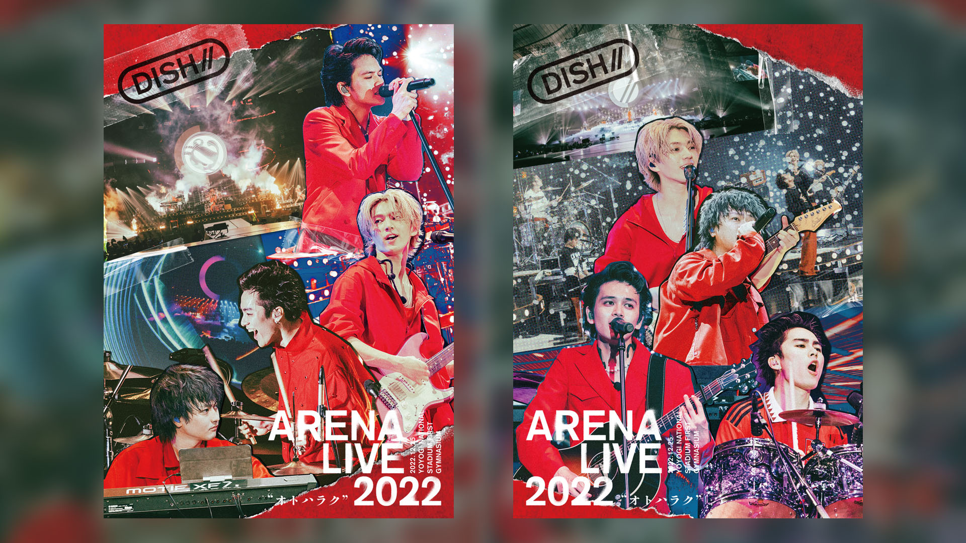 LIVE IN VERSE ～THE BEST～(FC限定盤)DVD付き FC限定特典有】LIVE Blu-ray&DVD『DISH// ARENA LIVE 2022 “オトハラク